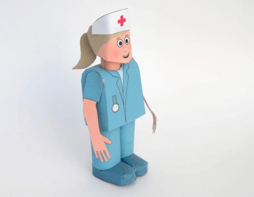 CuberCraft enfermera nurse 1