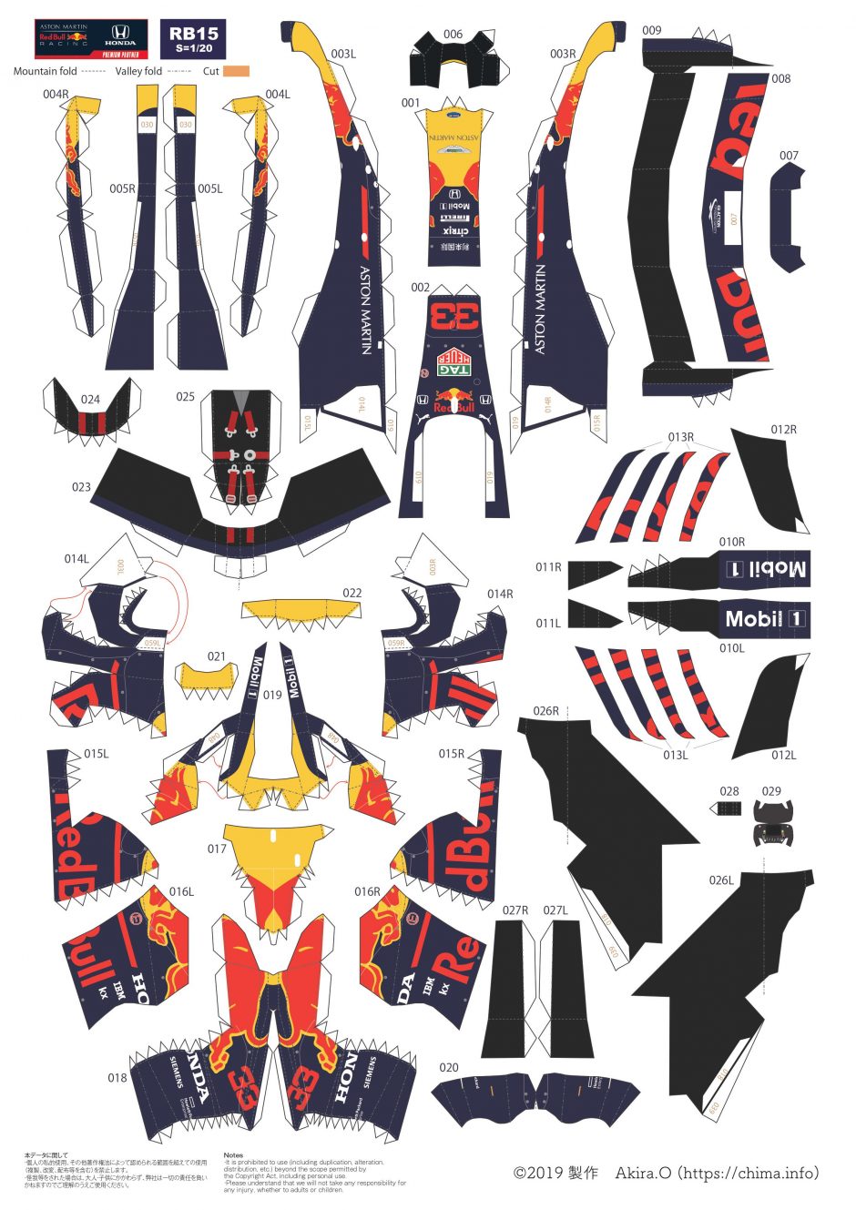 red bull f1 car blueprint